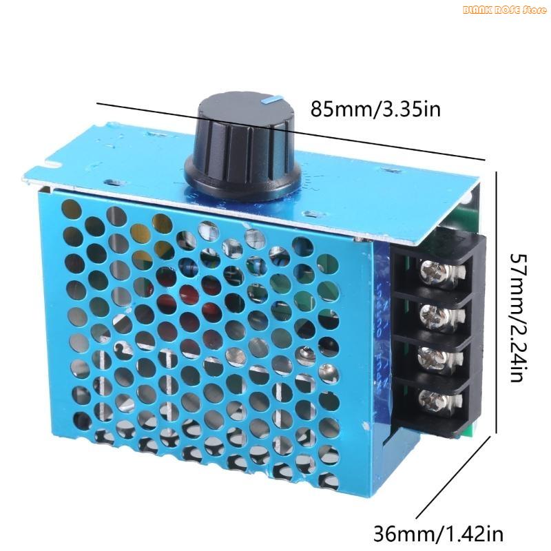 K1AE AC 220V 4000W High Power SCR Speed Controller Electronic Regulator Gover