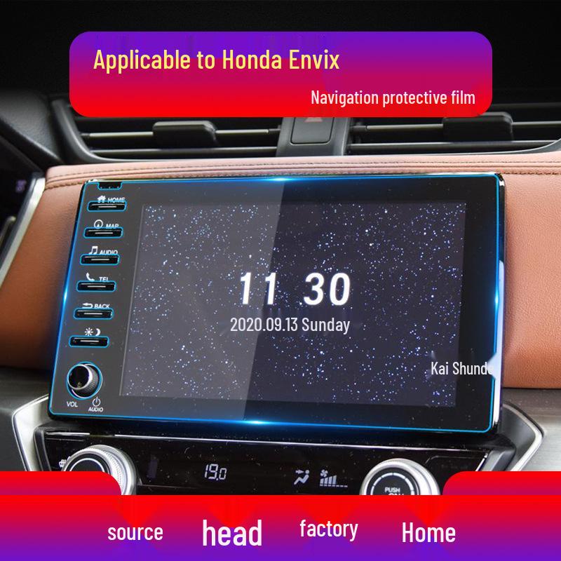 Kompatibel mit 25 Honda Envix-Modellen, dieser Odyssey Navigations-Schutzfilm und das Schutz-Sticker modifizieren Ihren Konsolenbildschirm.