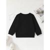 European Size Boys' Kids Sweatshirt - Fashion Style "Victory Hand and Joyful Face" Print - Suitable for Spring and Autumn Seasons, Outdoor Casual Wear