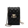 2024 Women's Genuine Leather Mini Crossbody Bag - Stylish Summer Chain Bag