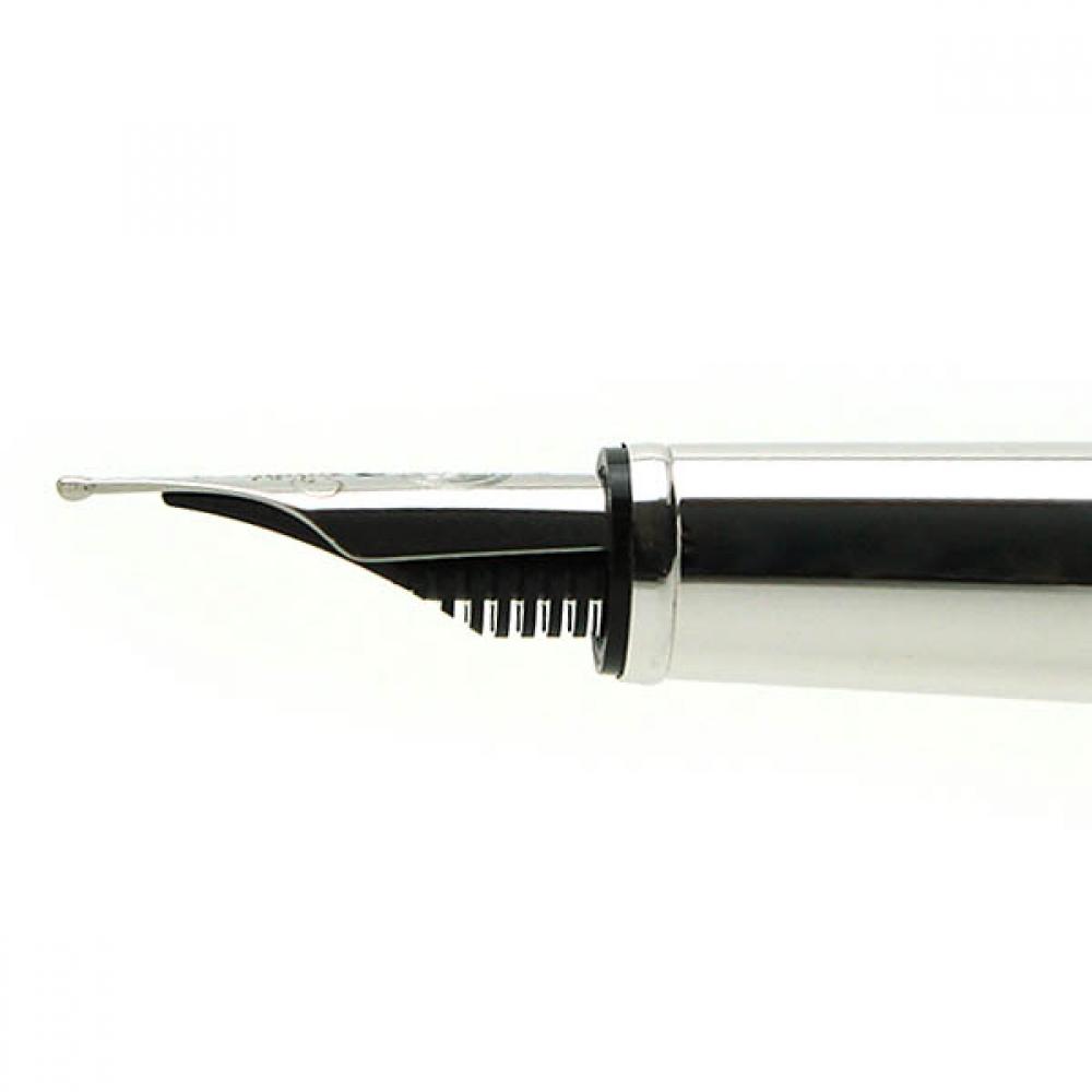 Calandash Ecridor Fountain Pen Chevron Silver