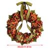 Autumn Artificial Wreath Silk Flower Material Thanksgiving Decorations Exquisite Fall Decorations Home Decoration 30cm