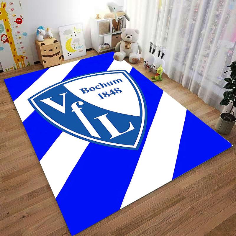VfL Bochum Logo Carpet Suitable As a Non-slip Mat for the Living Room or Bedroom Sofa