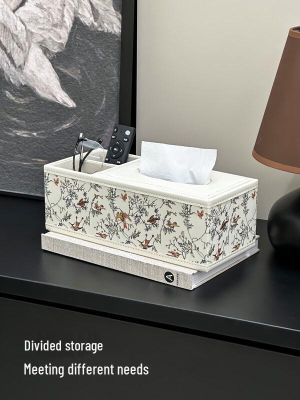 LIEI Jinkaibai Tabletop Tissue Box Organizer