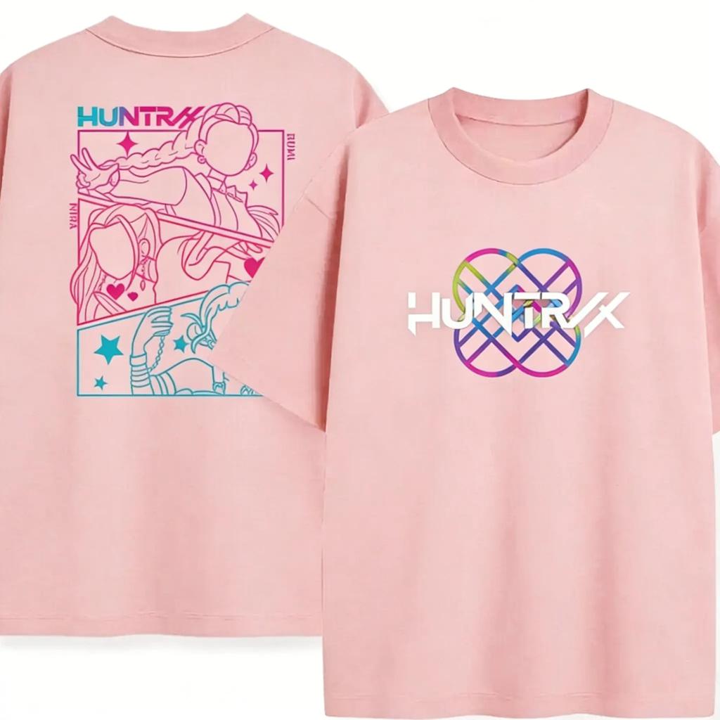 KPop Demon Hunters Graphic T Shirt Men Women Cotton Streetwear Short Sleeve 2026 Summer Mira Rumi Huntrx Print Fashion Tops