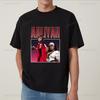 Men's Vintage Shirt - Singer Aaliyah's Summer Short-sleeved Shirt Suitable for Both Men and Wom