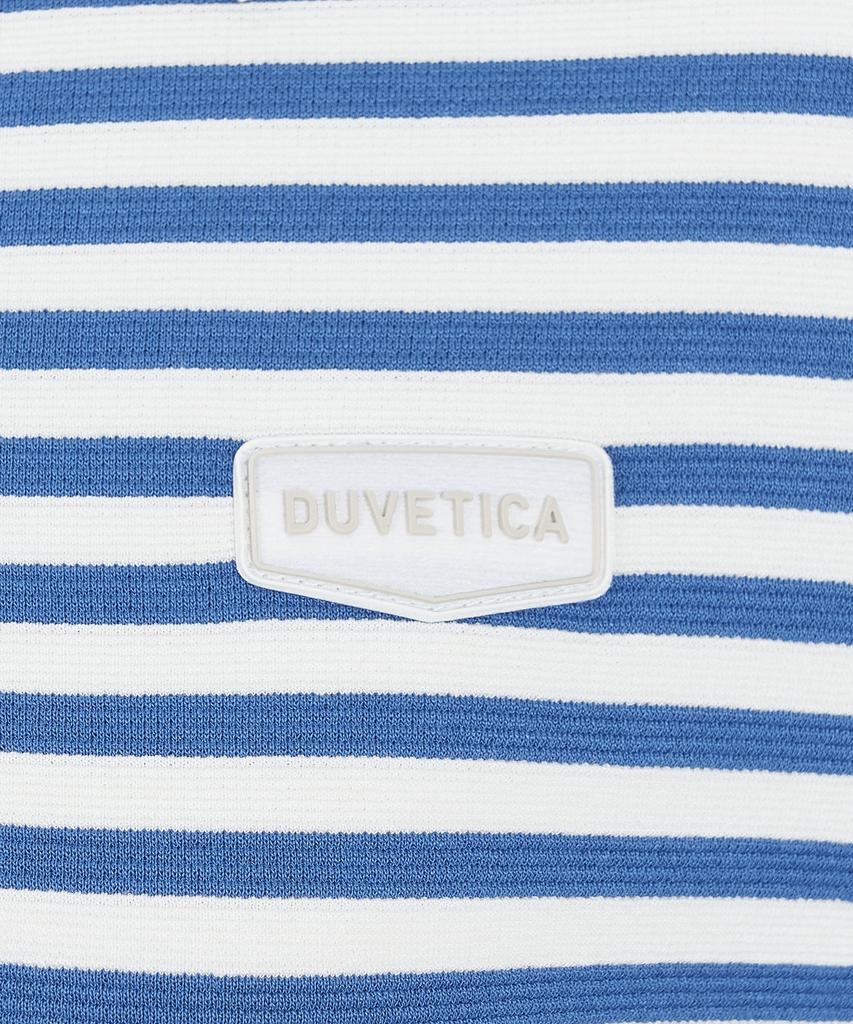 DUVETICA Essine Polo (Blue) (Women'S Short-Sleeve Collared Shirt)