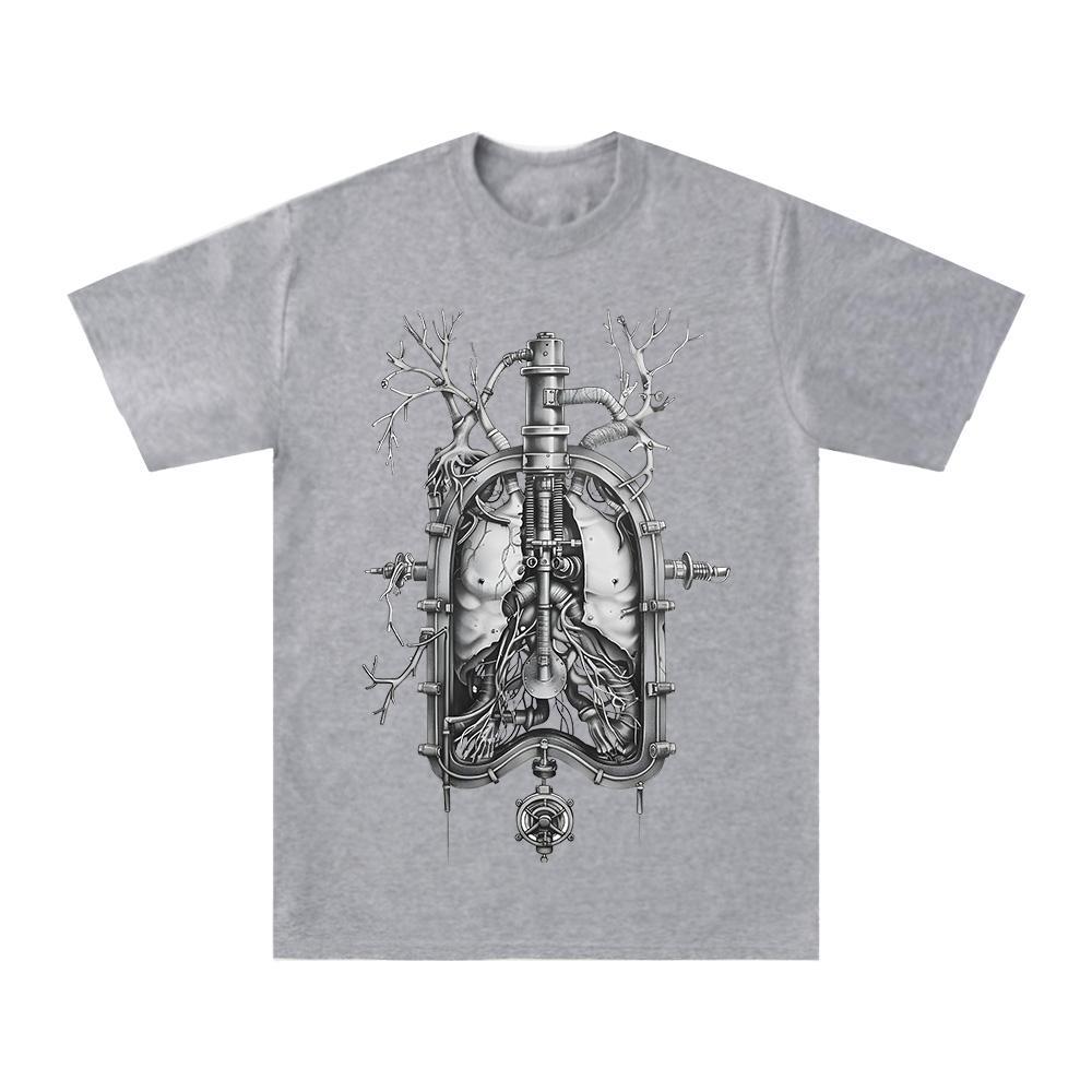 Iron Lung Hororový Film Trička Pánská Čistá Bavlna Vintage Trička Kulatý Výstřih Krátký Rukáv Oblečení Nové Ležérní Unisex Tričko Y2K