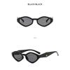 Damen-Sonnenbrille, modische polygonale Herren- und Damen-Sonnenbrille