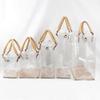 Transparent Pvc Diy Handbag Handmade Portable Large Capacity Bag Gift For Girls