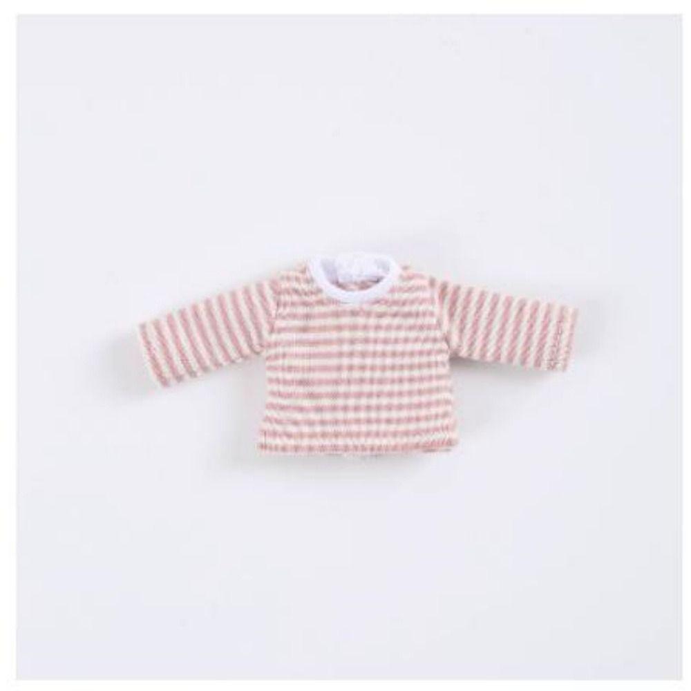 Cute Doll T-shirt Clothes Suits for 1/12 BJD Dolls/for 1/11 OB11 Dolls Doll Clothes Accessories