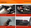 Porsche Cayenne GTS Black Quad Tailpipe Trim (11-24 Years)