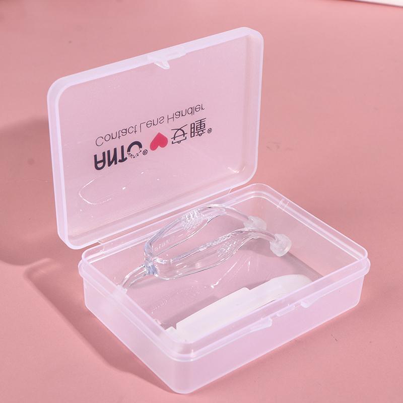 

Contact Lenses Care Set Soft Silicone Tip Tweezer Spoon Suction Stick Case Tool білий