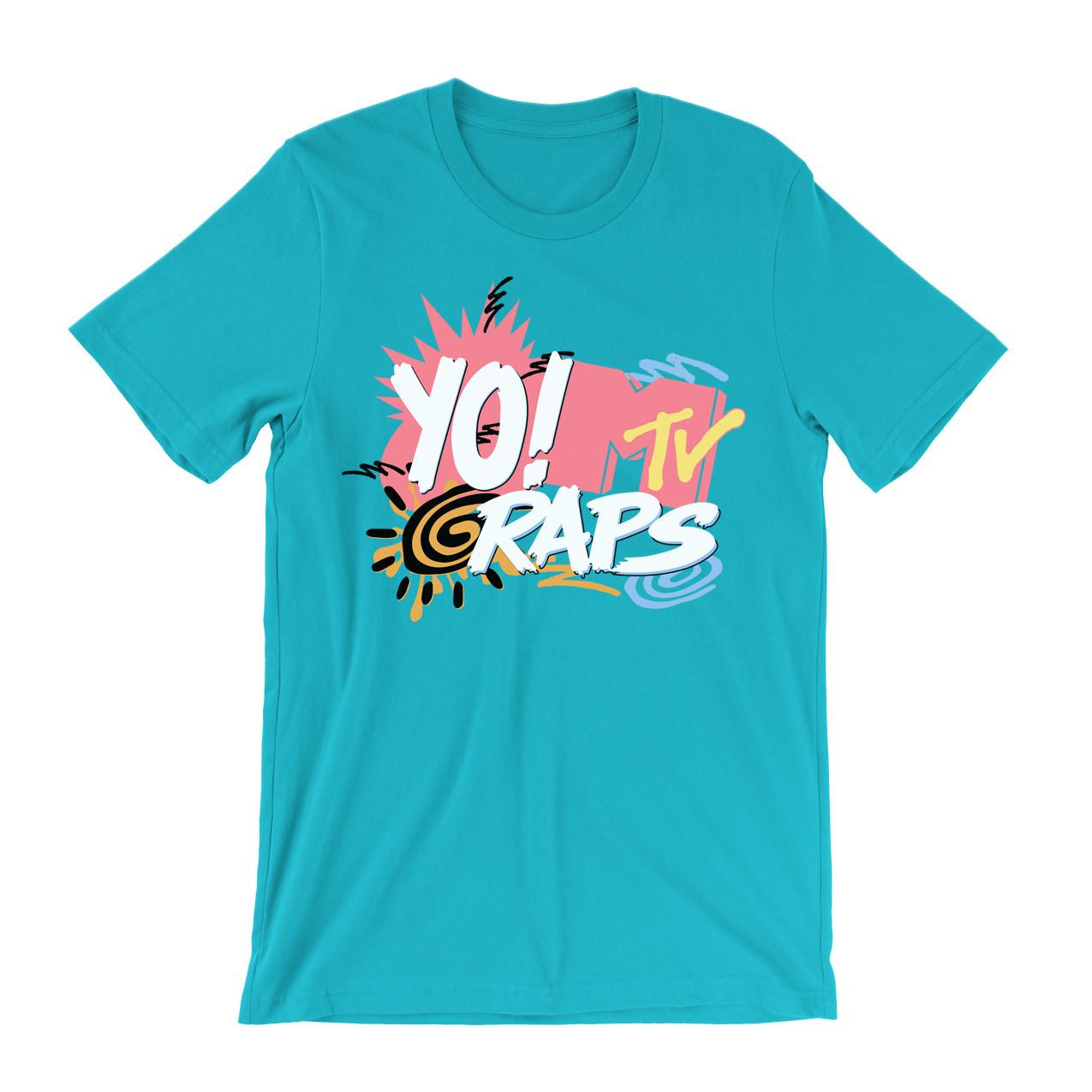 26 Yo! Mtv Raps T Shirt - Old school hip hop 80 s Fab 5 Freddy Ed Lover music video Unisex T-Shirt XL
