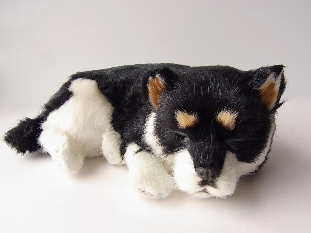 Ninian and Kino Perfect Pet Shiba Inu Plush Black Shiba Perfect for and A and Adorable Plush (Small) (Black) Toy, Realistic, Lifelike, Inu, Gifts,