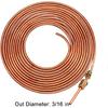 MuHize Upgraded Brake Line Tubing Kit - 25 Ft. Of 3/16 Copper Coated Flexible Tube, Roll 25 Ft 3/16" (Includes 16 Fittings)