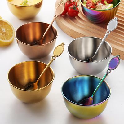 1 plat d'assaisonnement en acier inoxydable avec cuillère, bol à sauce pour barbecue, sauce pour sushi, vinaigre, assiette pour cuisine
