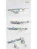 Heavy-duty Orchid Clip Iron Airplane Ceiling Fixation Expansion Bolt