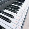 Piano Keyboard Sticker 88/61/54/49/37 Piano Sticker Clear Removable Piano Keyboard Music Labels for Children