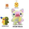 Fuggler Monștrii cu Dinți Amuzanți Urați Jucării de Pluș Fuggler Kawaii Moale Bigg Fugg Jucării de Pluș Perne Păpușă Drăguță din Plus Cadou 47CM