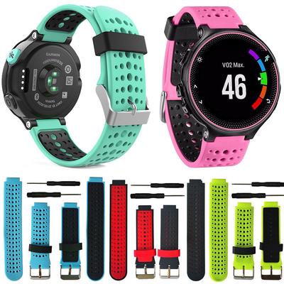 Outdoor-Sport-Silikonarmband für Garmin Forerunner 235 220 230 620 630 735XT Smart Watch Band