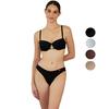 Lenjerie intimă pentru femei Sutien Push Up cu Cupe 3/4 Chiloți Set 2 buc Seturi de lenjerie intimă Sutien de zi Seturi de sutien Lenjerie sexy la modă