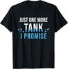 Nur noch ein Tank, ich verspreche es Salzwasser-Aquarium Aquarianer T-Shirt Unisex T-Shirt
