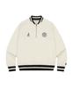 ROND&DÉMARRER [Unisex] Paris Lettering Half-Zip Sweatshirt
