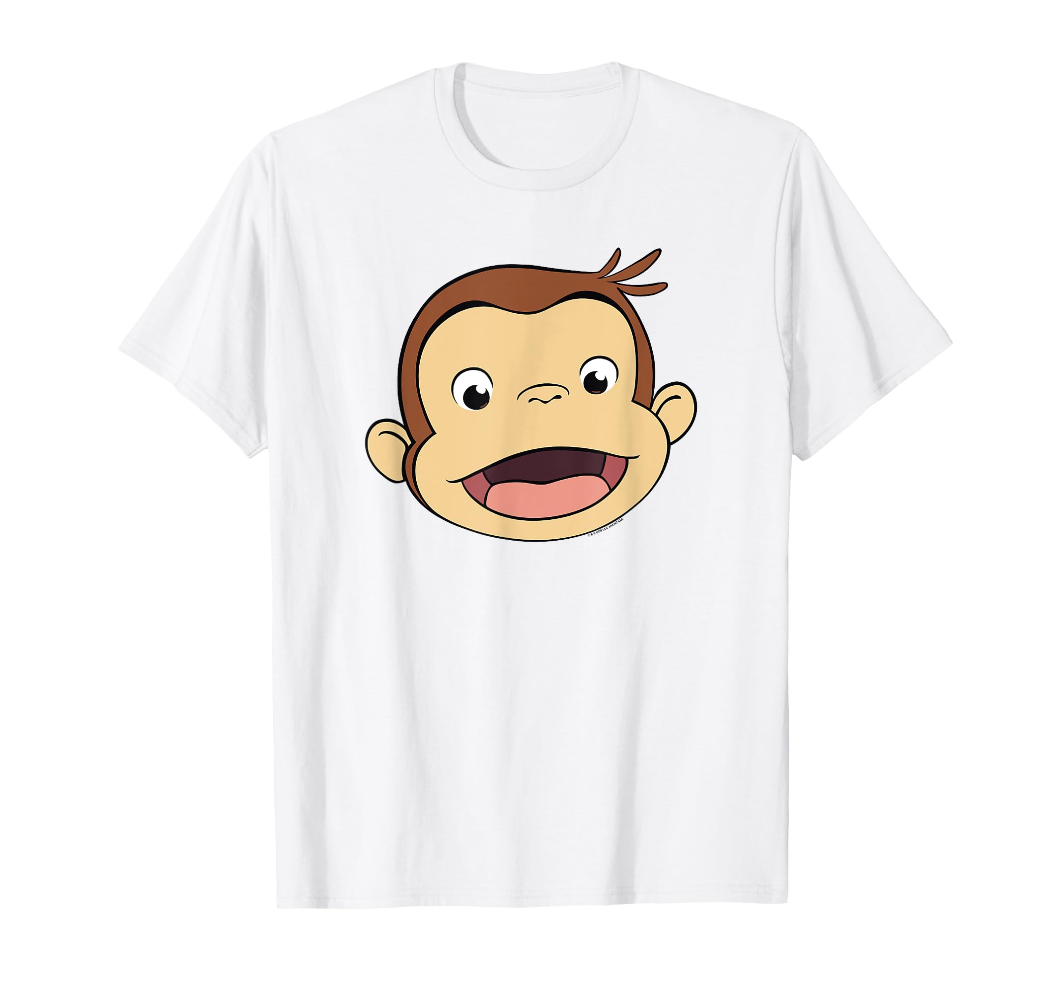

Curious George Big Face Smiling Monkey T-Shirt