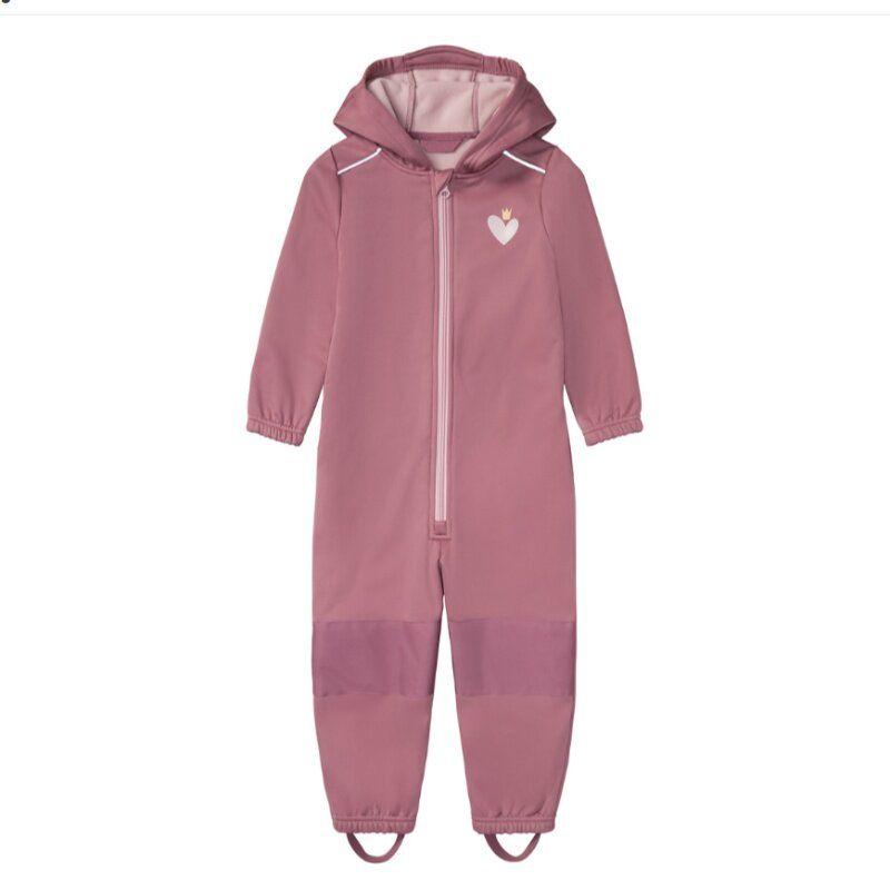 Outdoor Windproof Soft Shell Children's Jump Suit Boys and Girls Jumpsuit Romper Fleece-lined Heattech Waterproof Export