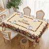 Autumn Theme Table Cloth, Pumpkin, Berry, Elf Elements, Suitable For French Pastoral Table Cloth