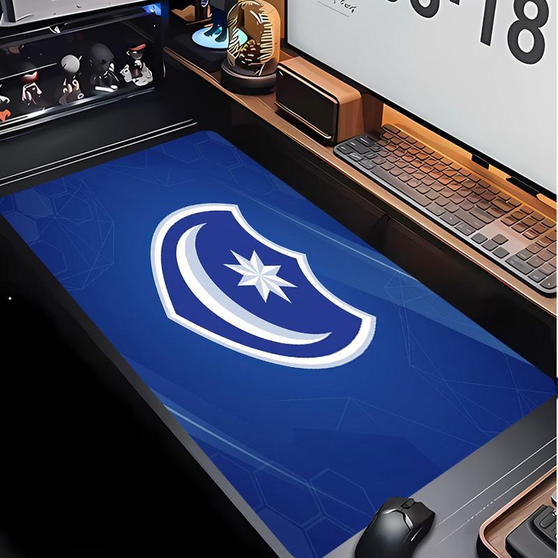 Portsmouth FC Football Pattern Mouse Pad Non?Slip Rubber Base Gaming Mousepad For Desk Office Home