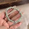 JMXD-New Chinese Green and White Yayun Ceramic Beaded Bracelet Female Guofeng Girls Couple Bracelet