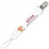 Planetee Pacifier Clip for Name AICHA Make Way for the Princess | Pacifier Clip Newborn Gift