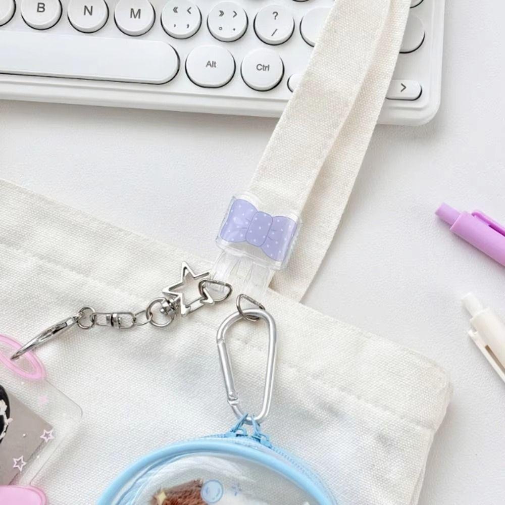 Transparent Bag Extender Buckle Bowknot Ita Bag Buckle Creative Pendant Buckle Gift