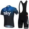 Outdoor cycling suit Tour de France cycling suit short-sleeved summer suit men's road bike mountain bike cycling shirt breathable