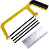 Mini Metal Mitre Box and Saw Set, 6 Inch Extra Fine Cut Hand Saw, 5.3 Inch Sm