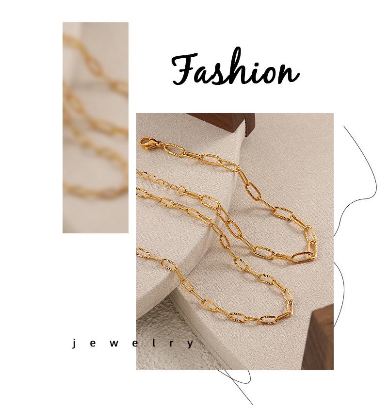 Sunflower Necklace Fashion Bracelet: Titanium Steel Clavicle Choker for Women