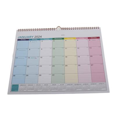Engelsk Väggkalender Enkel Väggkalender Engelsk Kalender Bordskalender