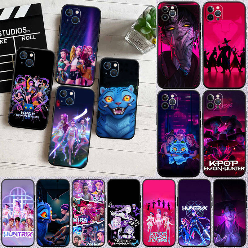 MH82 KPop Dämonenjäger Handyhülle für Samsung S20 S21 S22 S23 S24 FE Ultra Plus Lite S21S A55 A07 A17 F06 F16 M06 M16 M56 A36 A37 A57
