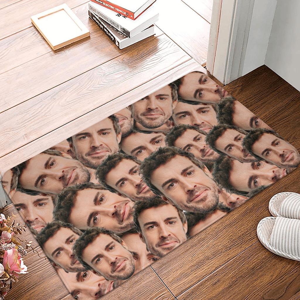 Funny Fernandos Alonsos Meme Doormat Mat Anti-Slip  Kitchen Bath Living Room Rug Carpet 40*60cm