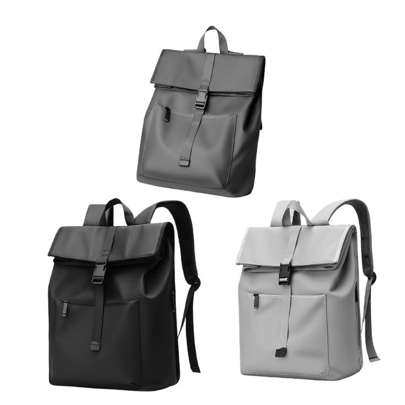 Lightweight Travel Backpack With Shoulder Strap Large Capacity Multifunctional Compartments School Essentials Bag