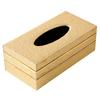 Faux Leather Home Car Tissue Box Oppbevaringsveske Hotell Restaurant Papirholder
