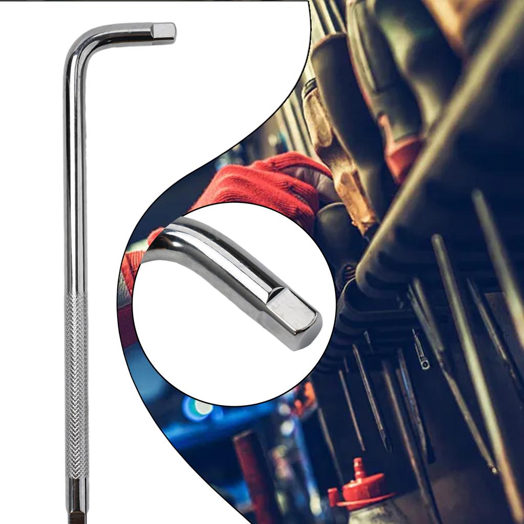 L Type Bent Bar Anti-slip Chrome Vanadium Steel Double End Extension Hand Tools