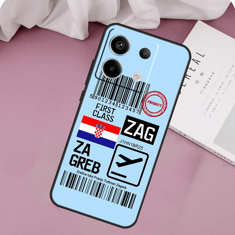 Custodia Bandiera Croazia Per Xiaomi Redmi Note 14 13 12 11 10 9 Pro 11S 12S Redmi 15C 14C 10C 12C 13C 15 Cover