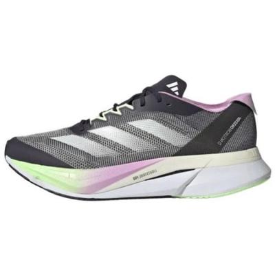 Adizero Boston 12 Mid Nero Verde Scintillante - IG3319