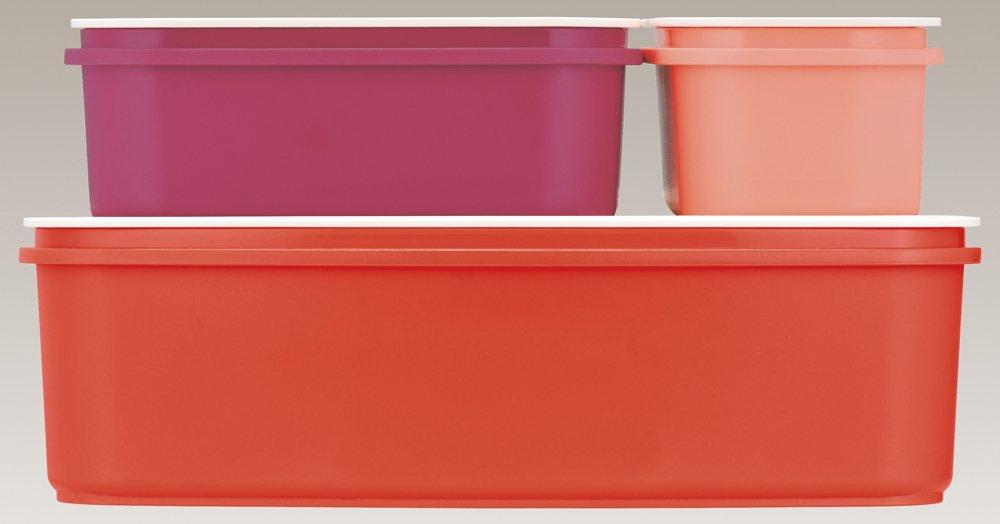 Thermos Family Fresh Lunch Box, Red Check, DJF-4002 RC