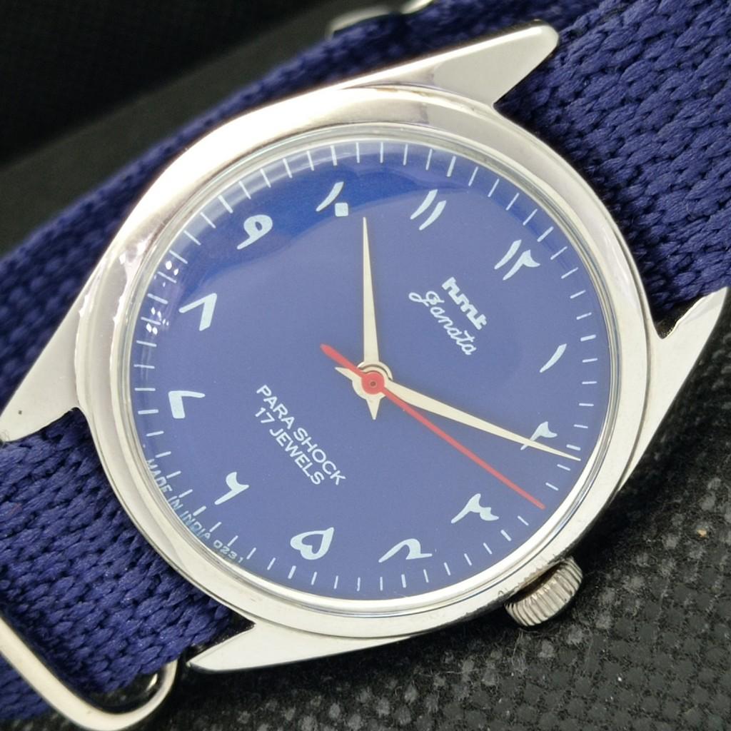 

Б/У HMT JANATA индийские мужские механические часы a307390-1 Sku584a-a307390
