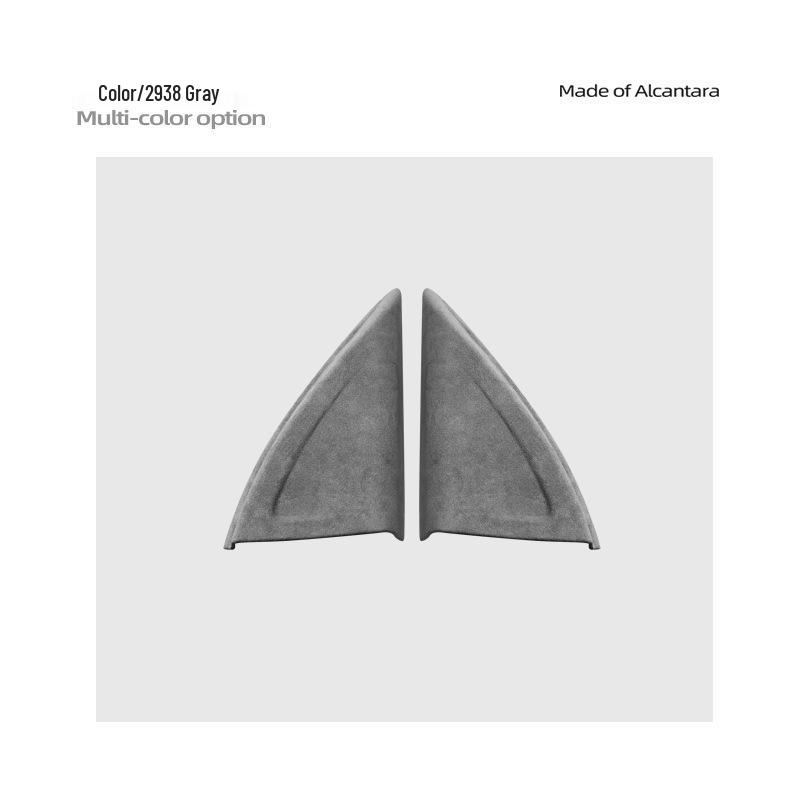 Zeekr 009 Alcantara Suede A-Pillar Triangle Cover - Car Decoration & Protective Accessories