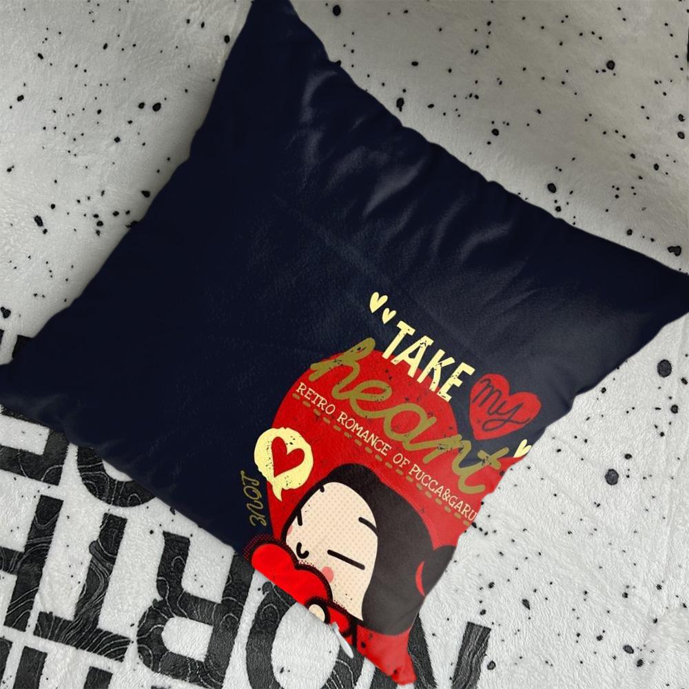 Kawaii PPuccas Pillowcase Cushion Cover x Ornamental Pillows Christmas Decoration Personalized Gift Nordic Home